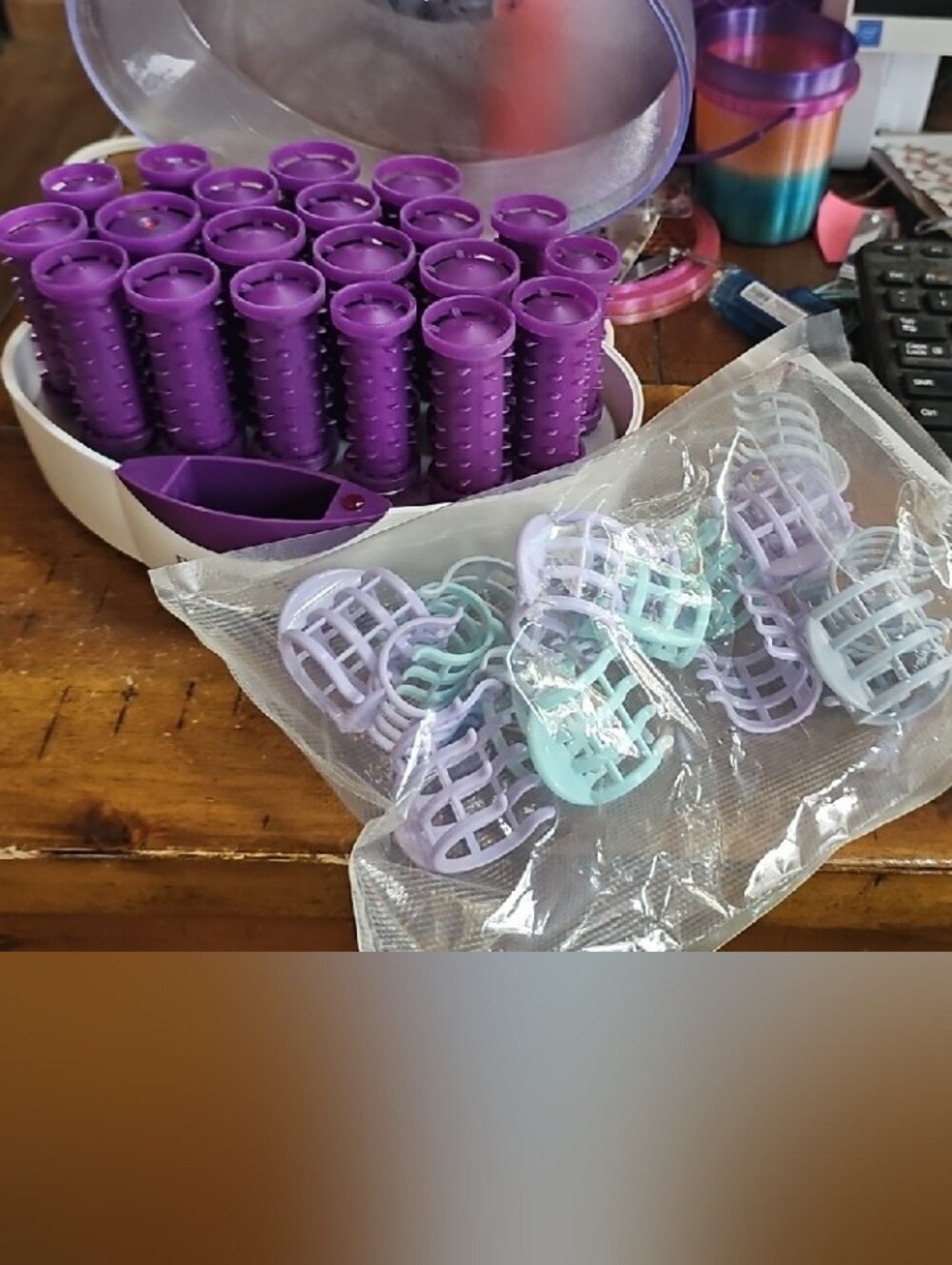 Remington Purple Heated Hair Roller Set